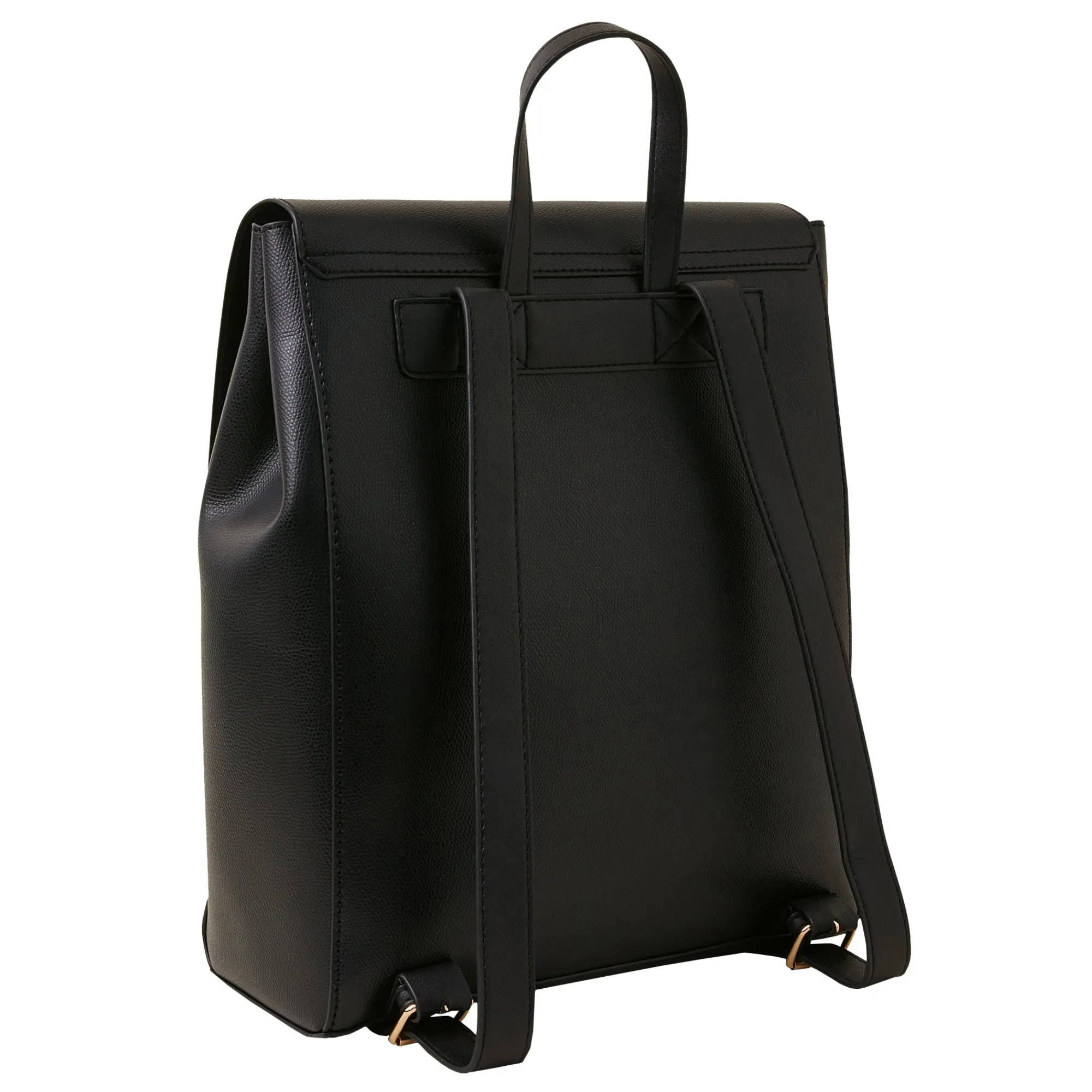 Accessorize London Women's Black Leo Simple Backpack