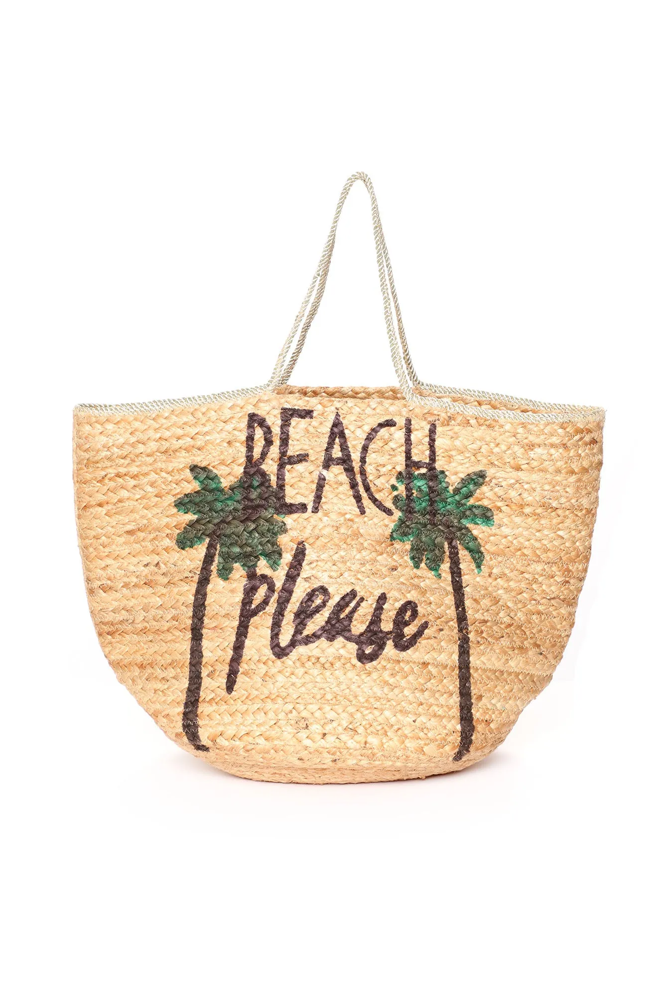 Always Beach Please Tote Bag - Natural/Combo