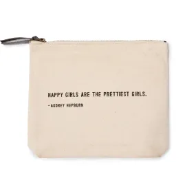 Audrey Hepburn "Happy Girls" Canvas Bag