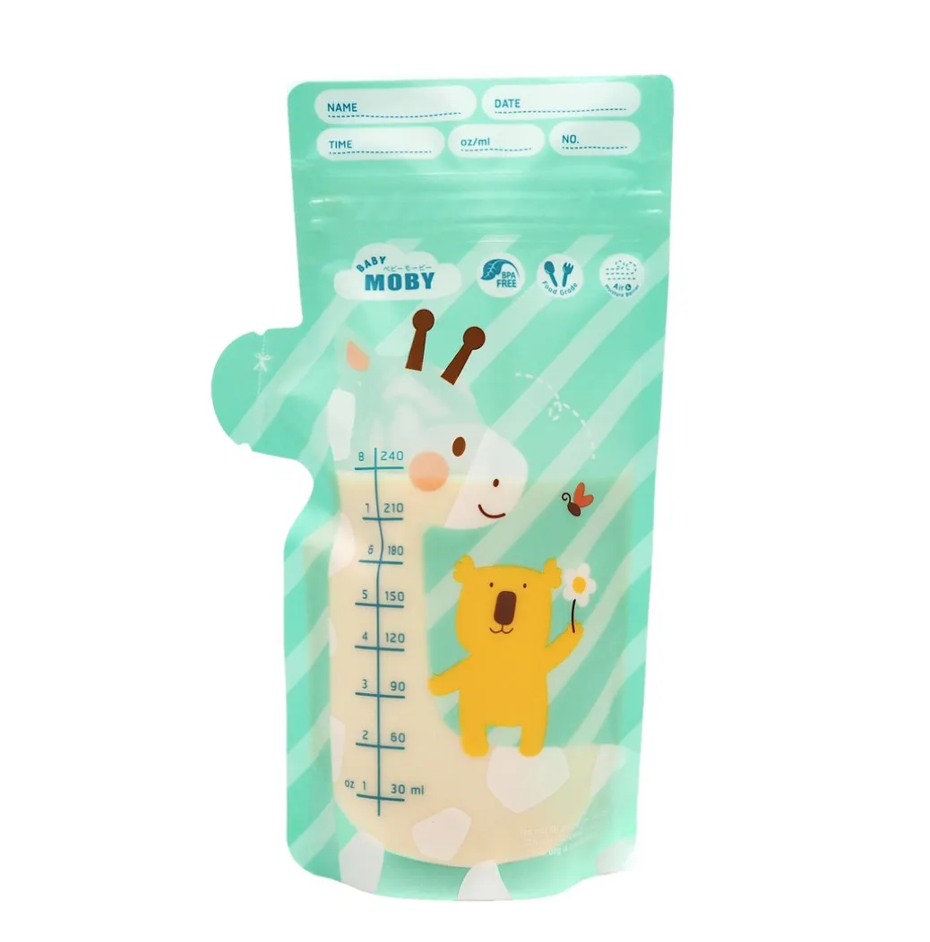 Baby Moby Breastmilk Storage Bags 8 oz (24 bags)