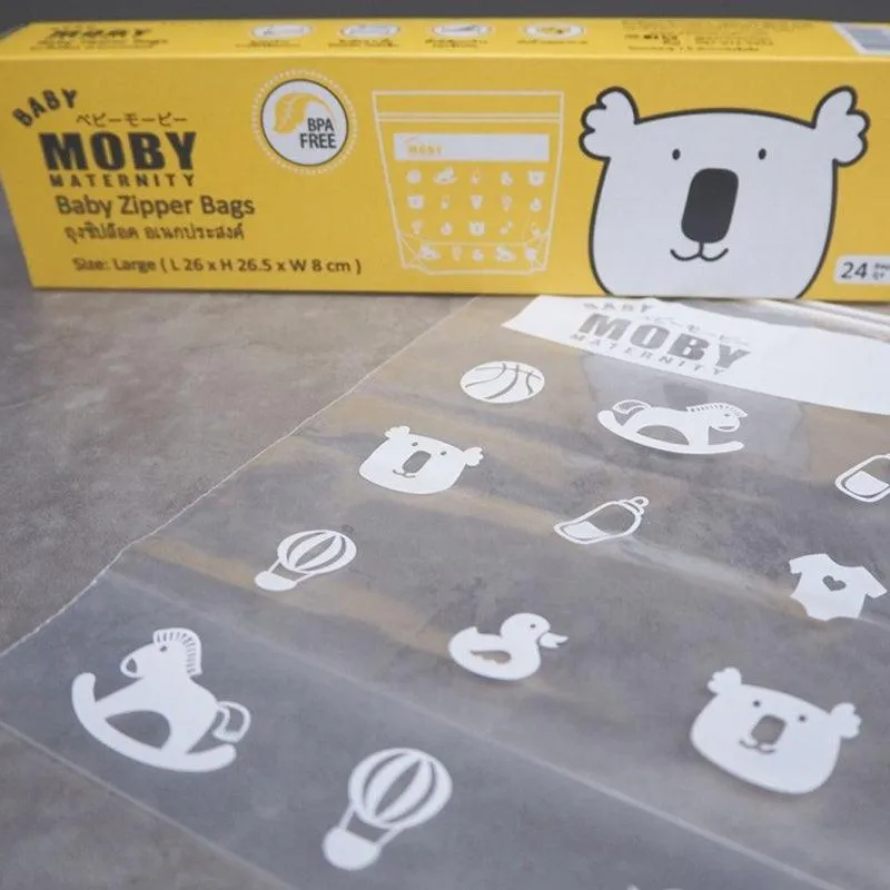 Baby Moby Large Zipper Bag