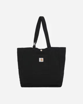 Bayfield Tote Bag Black (Rinsed)