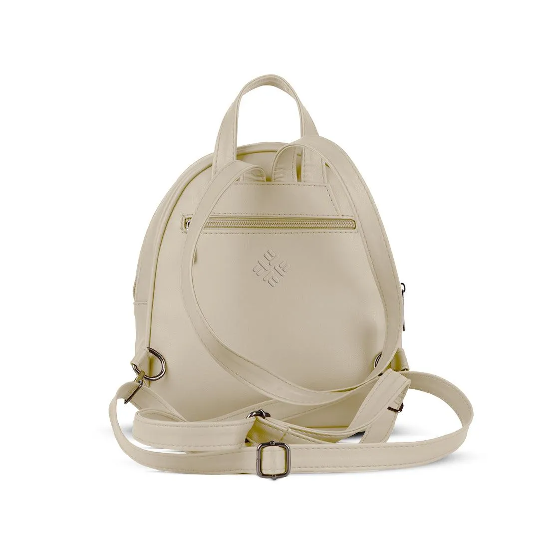 Beige O Mini Backpacks Iris