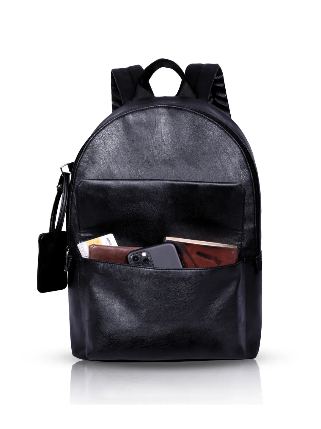 Black Front Pocket BuddyPack - The Urban Backpack