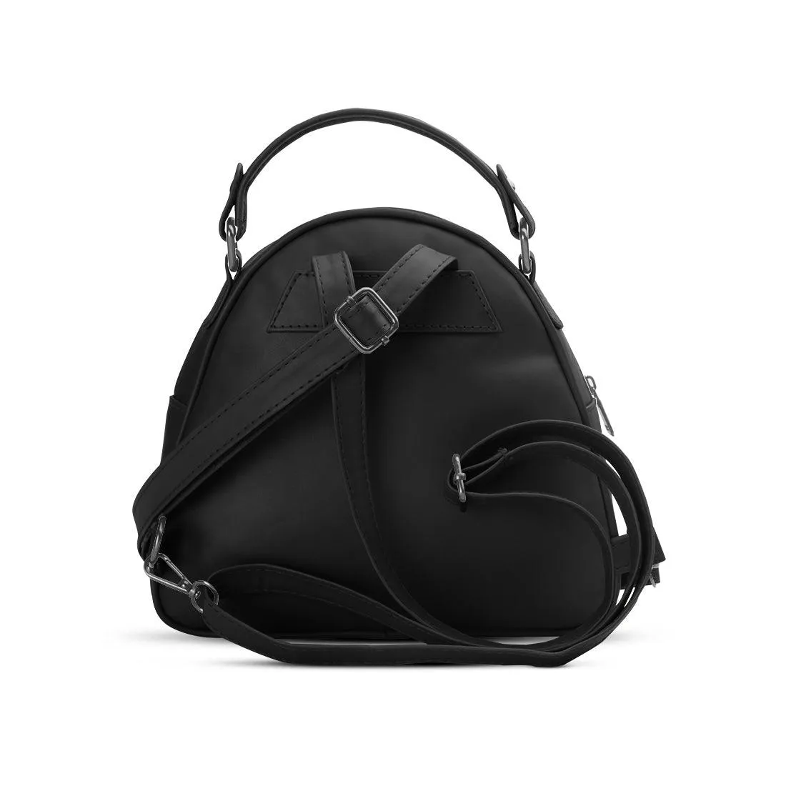 Black Mini Voyage Backpack Surface