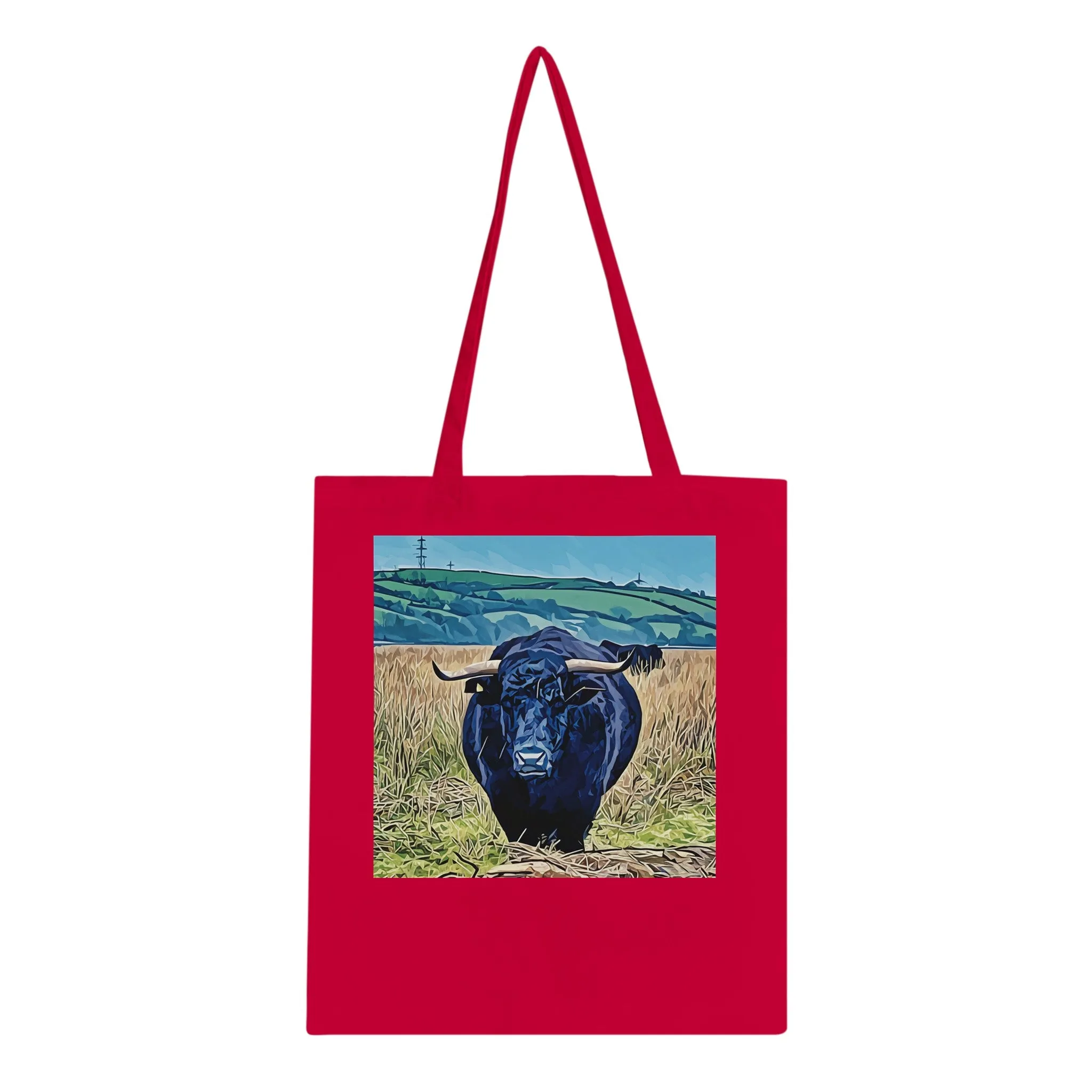 Blue Bull Classic Tote Bag