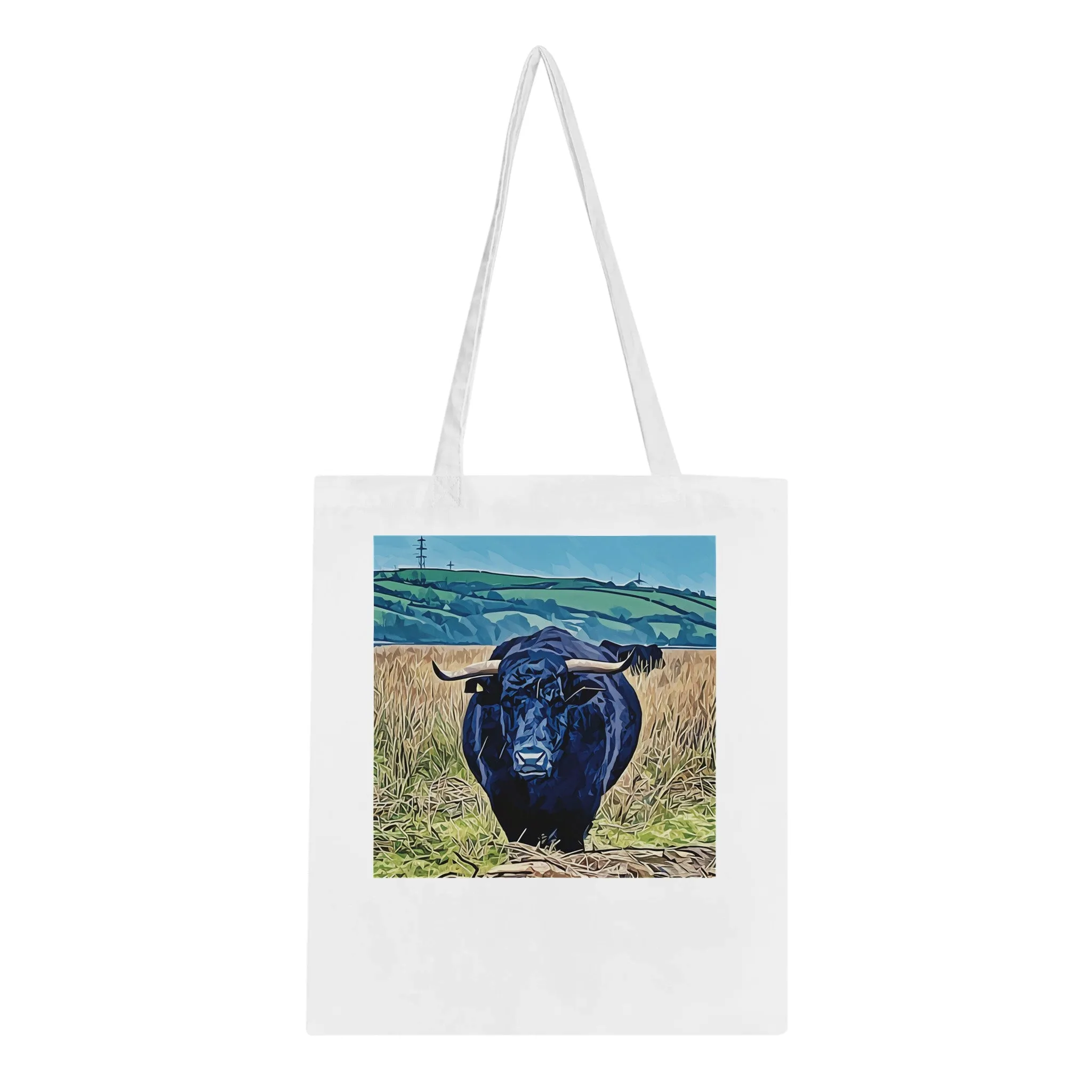 Blue Bull Classic Tote Bag