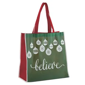 Christmas Eco Tote Bag - Believe