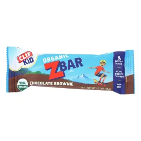 Clif Bar Zbar Organic Chocolate Brownie - 18 Individually Wrapped 1.27 Oz Bars