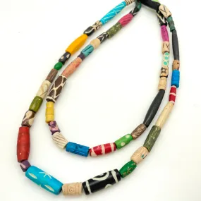 Colorful Bone Bead Mix