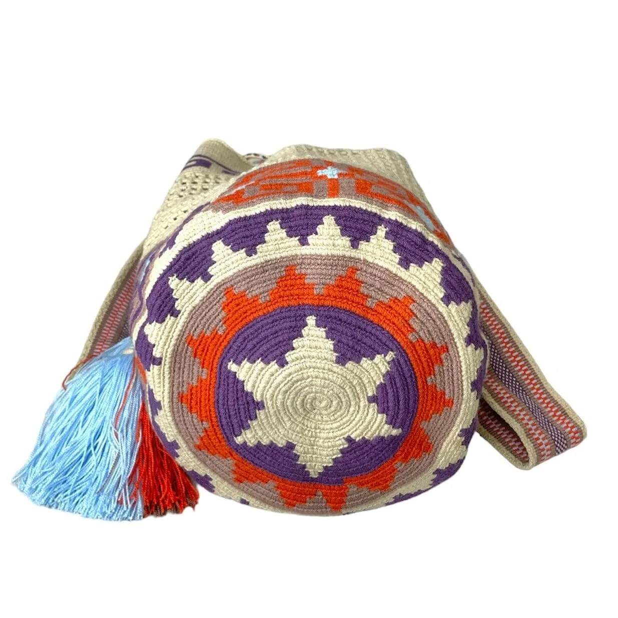 Colorful Crochet Mesh Bags | L