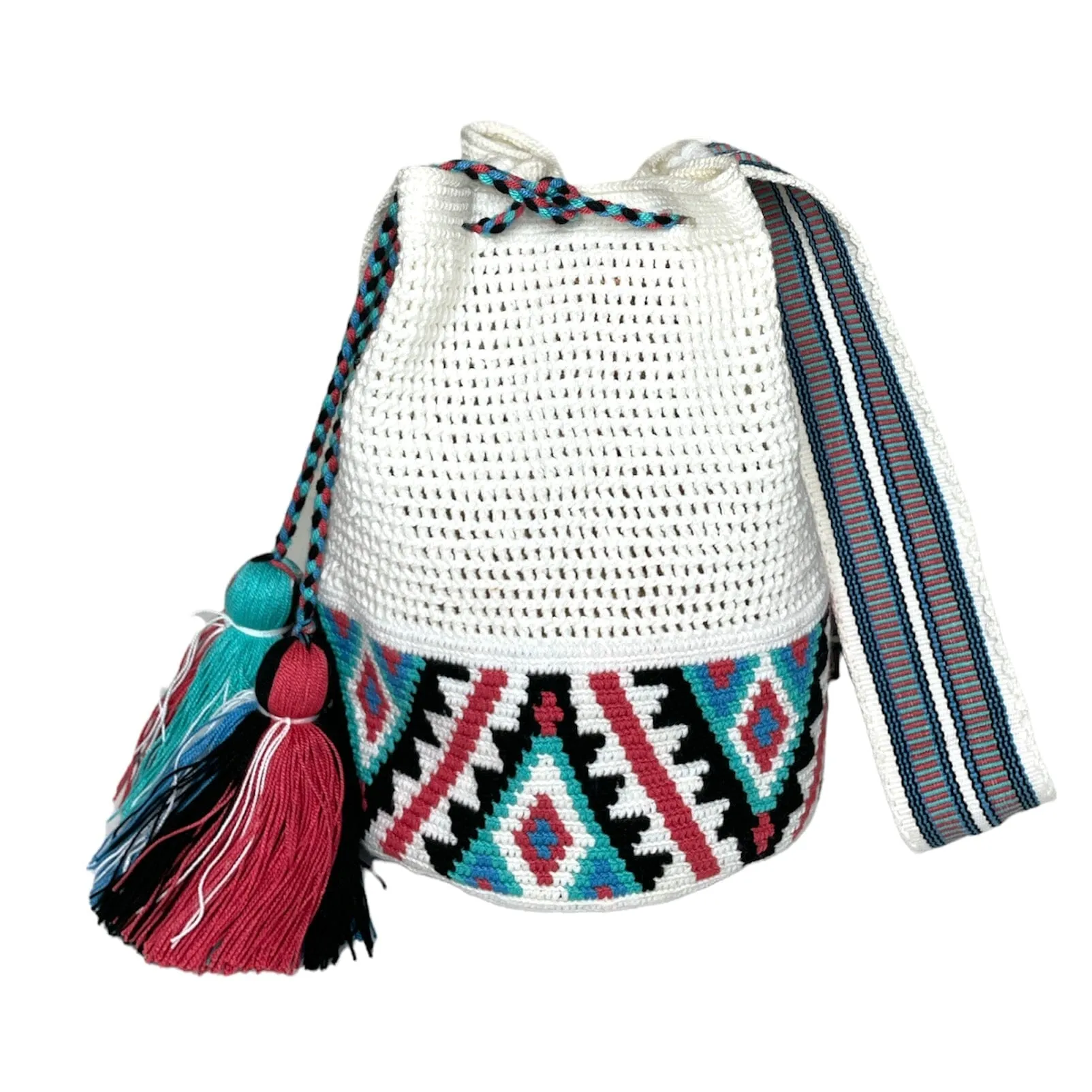 Colorful Crochet Mesh Bags | L