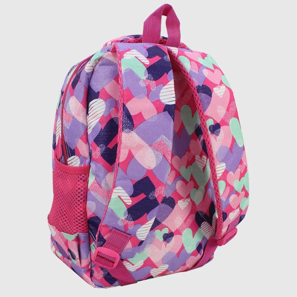 Colorful Hearts 14 Inches Backpack