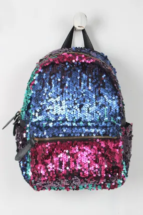 Colorful Sequin Mini Backpack