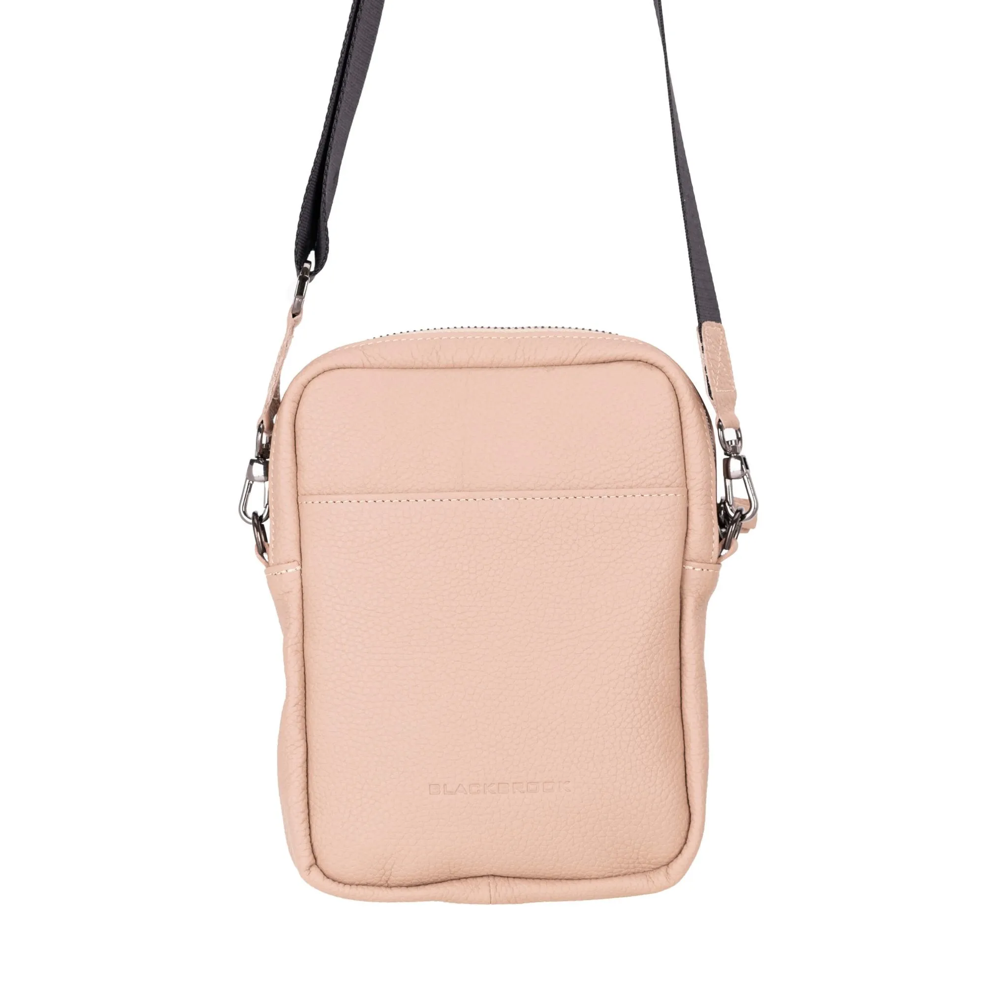 Dillon Crossbody Leather Bag, Sand