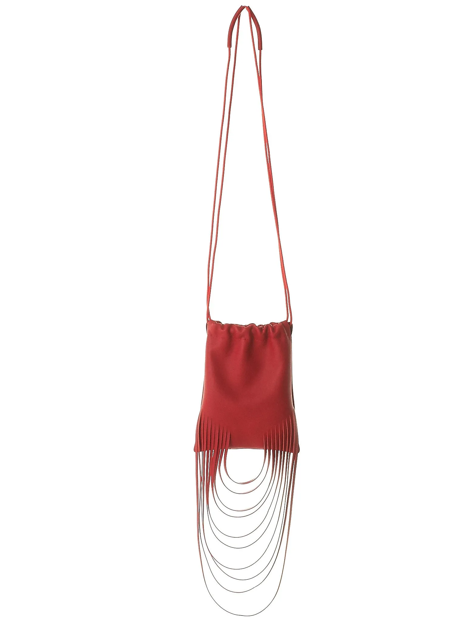 Fringed Purse (9.17 MINI PURSE W-FRINGES RED)