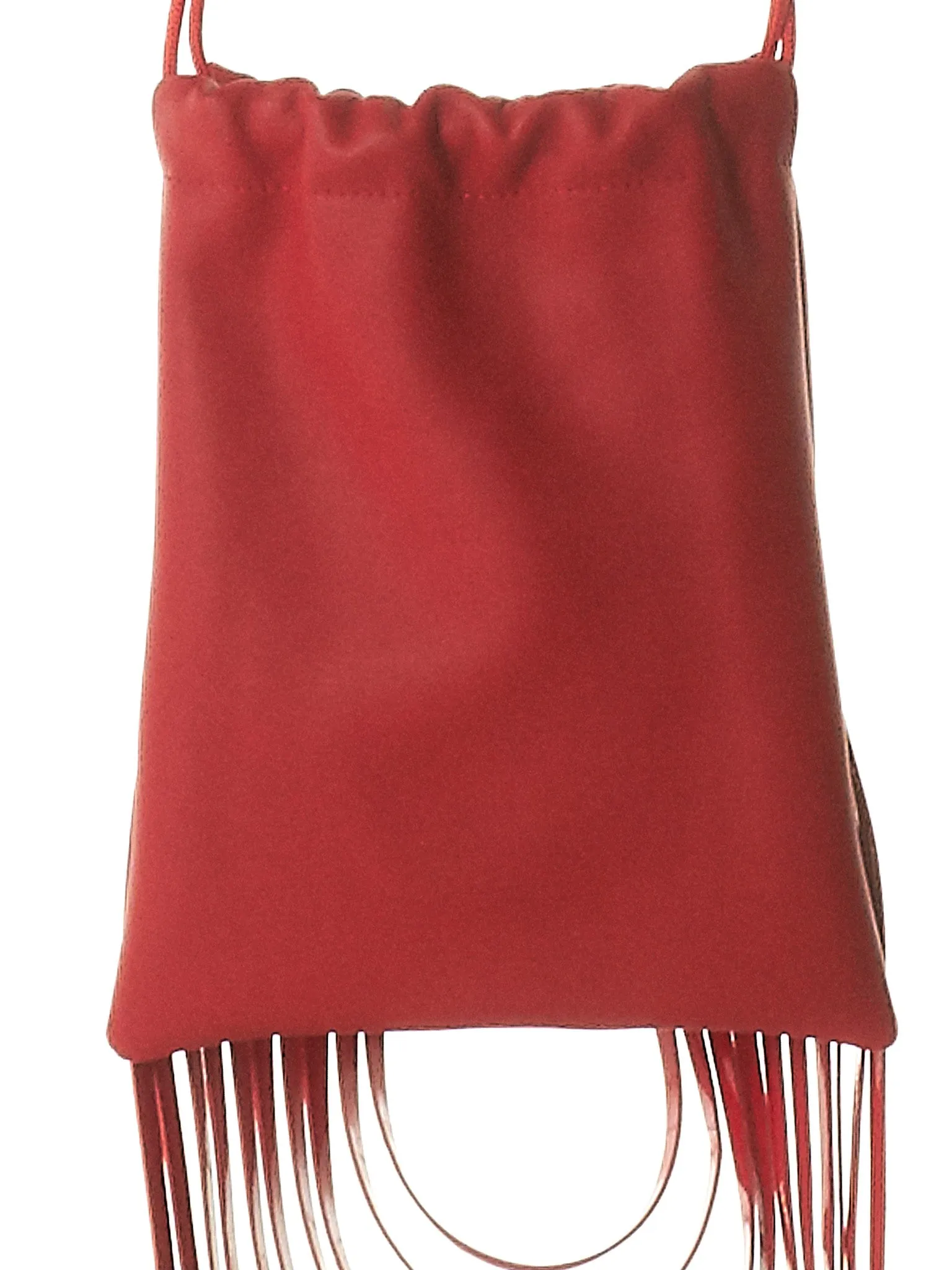 Fringed Purse (9.17 MINI PURSE W-FRINGES RED)