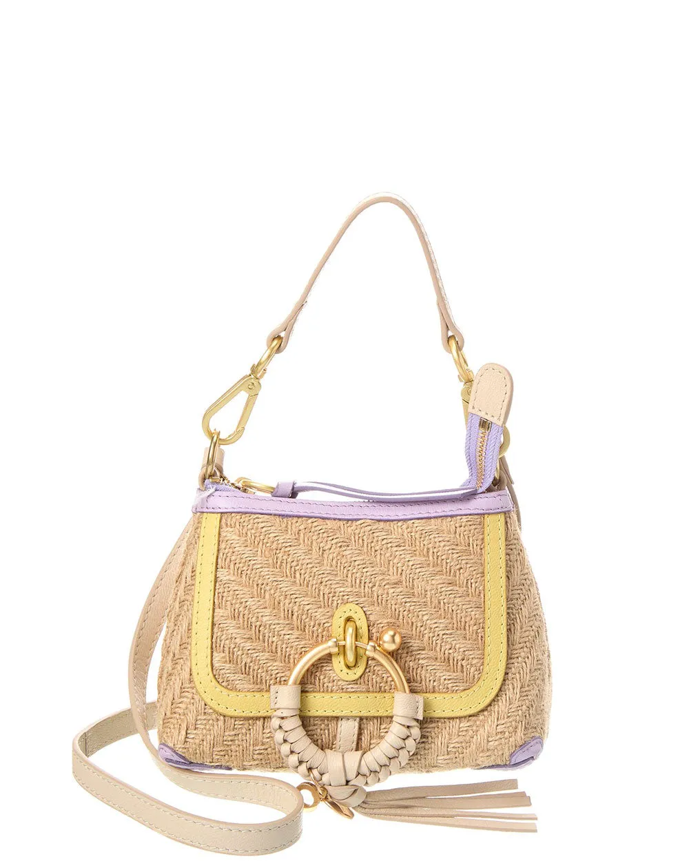 Joan Mini Jute Shoulder Bag