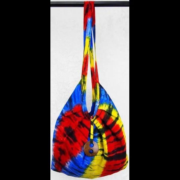 Karma Tie-Dye Expandable Beach Bag