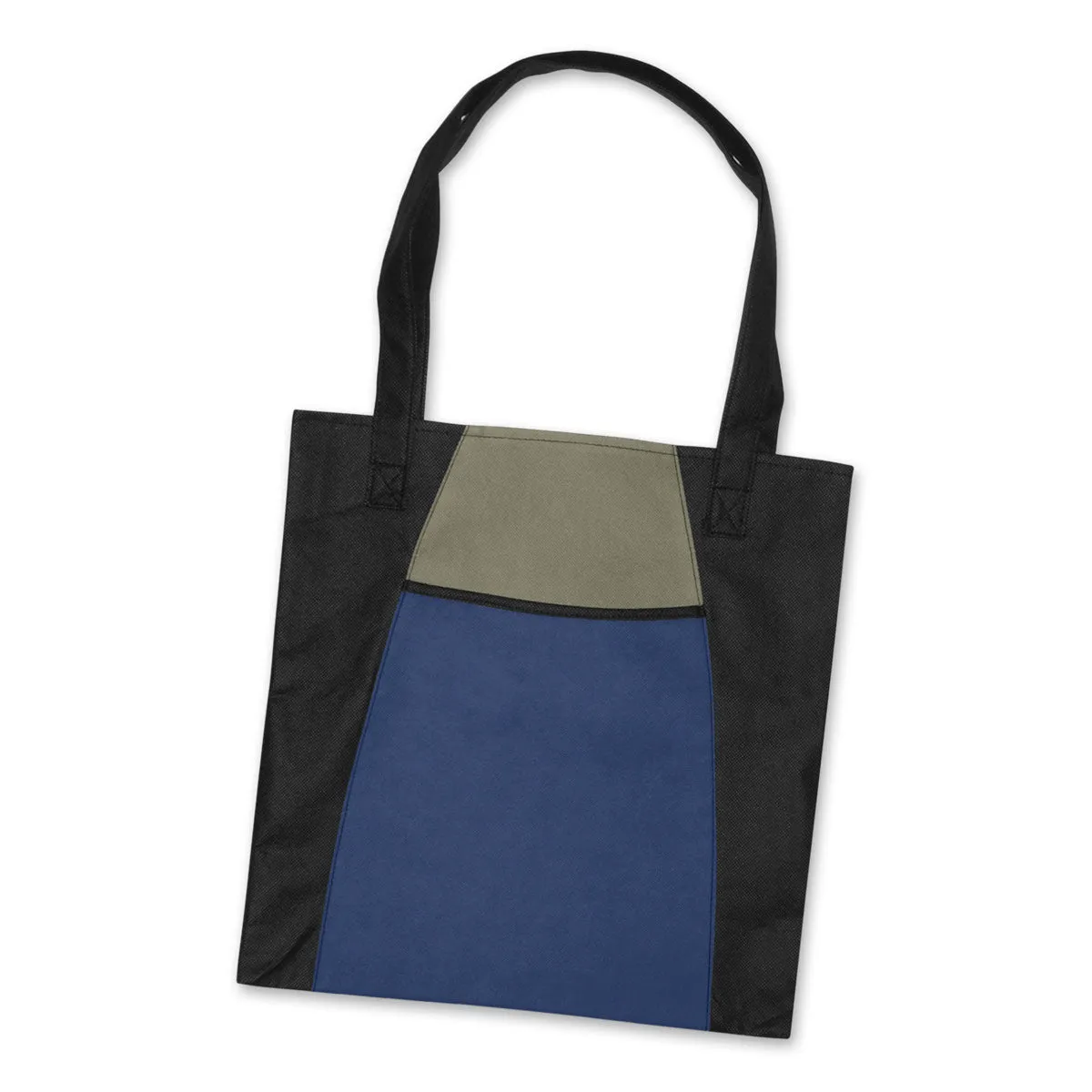 Merchology Blue/Black Fashion Tote Bag