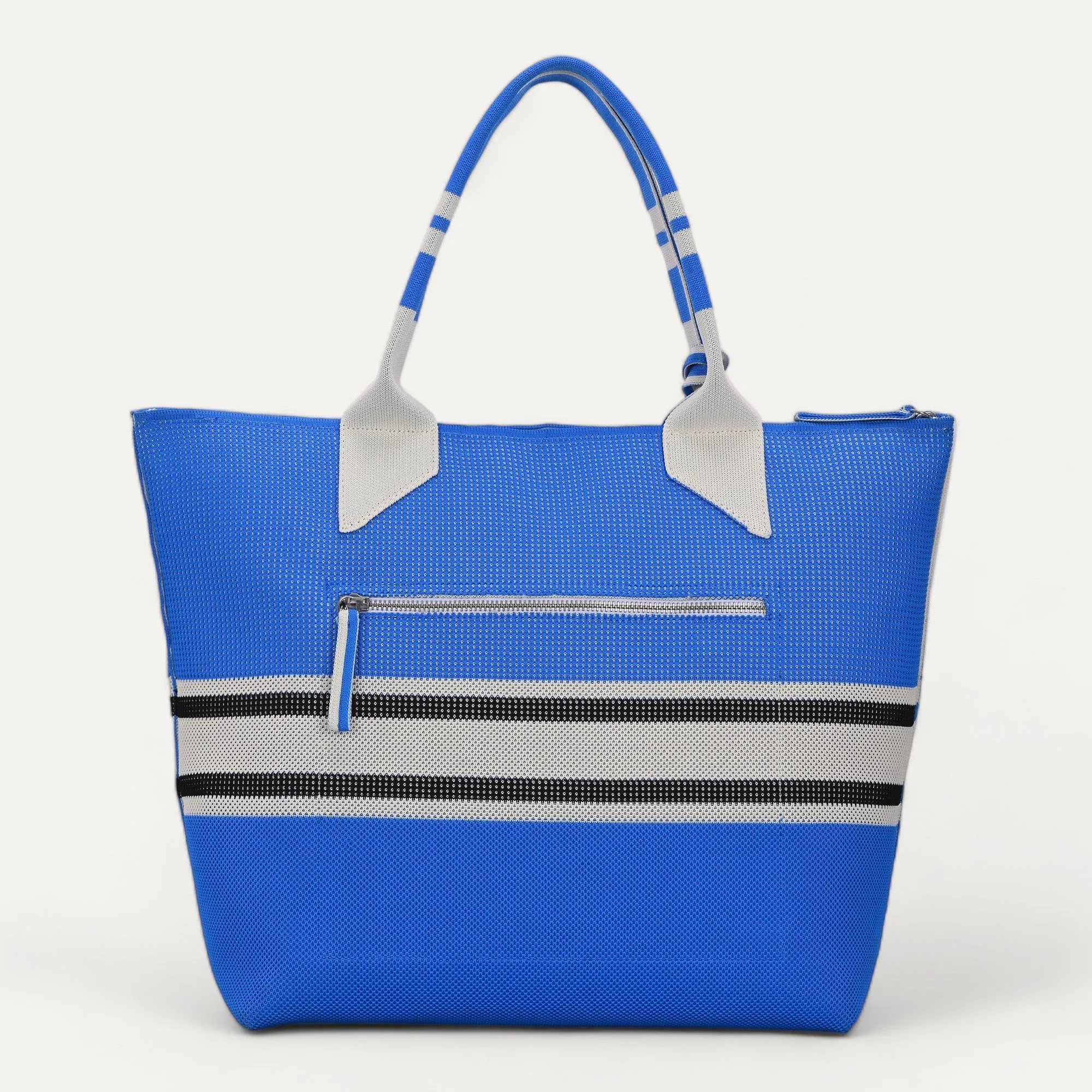 Polar- Zipper Tote Bag