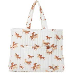 Quilted Tote Bag - Wild at Heart