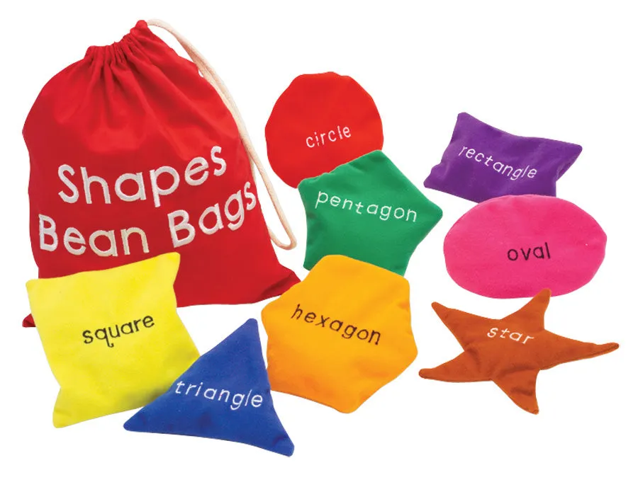 Shapes Bean Bags - 8 Pieces