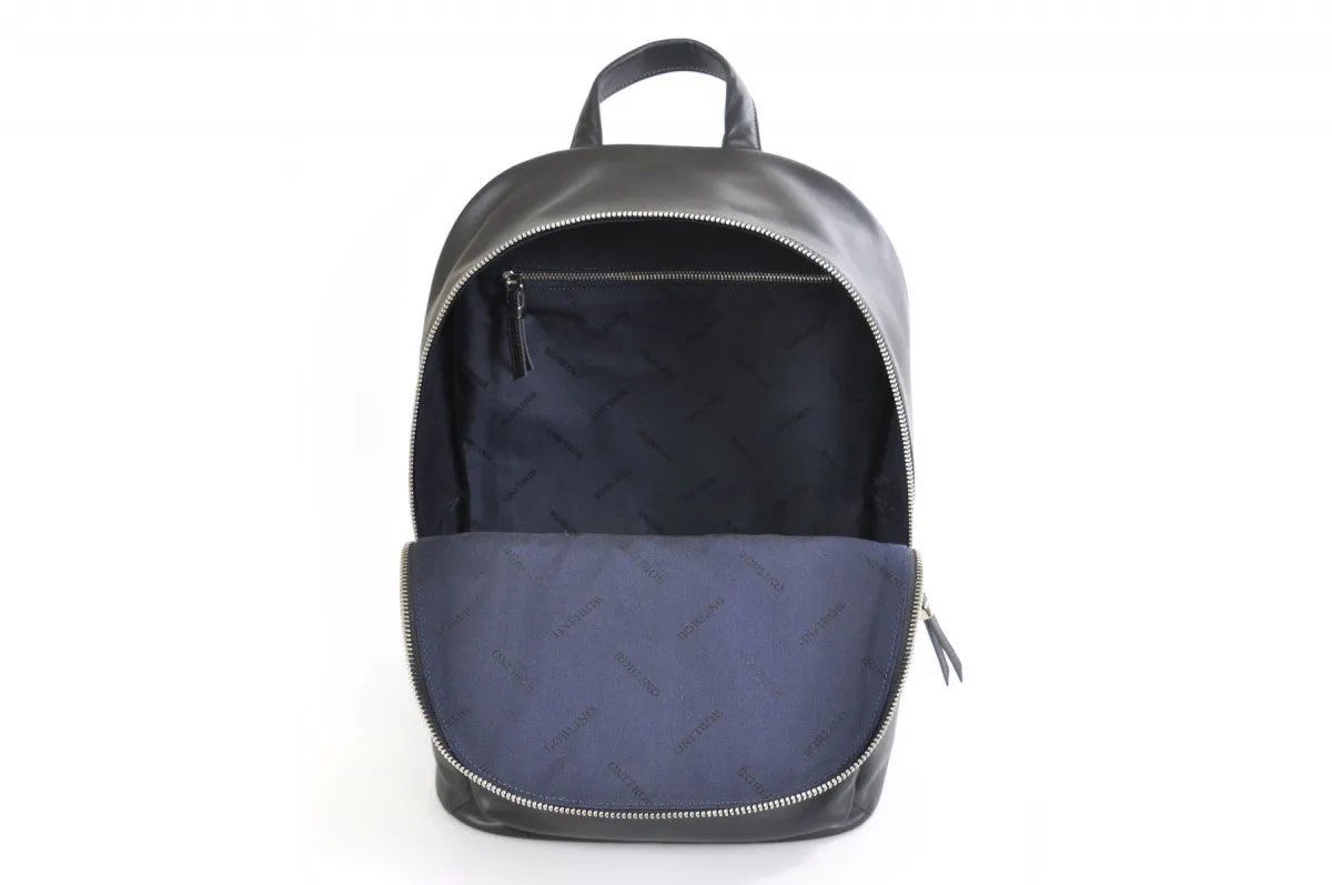 The Belluno Leather Backpack - Shark Grey Calf