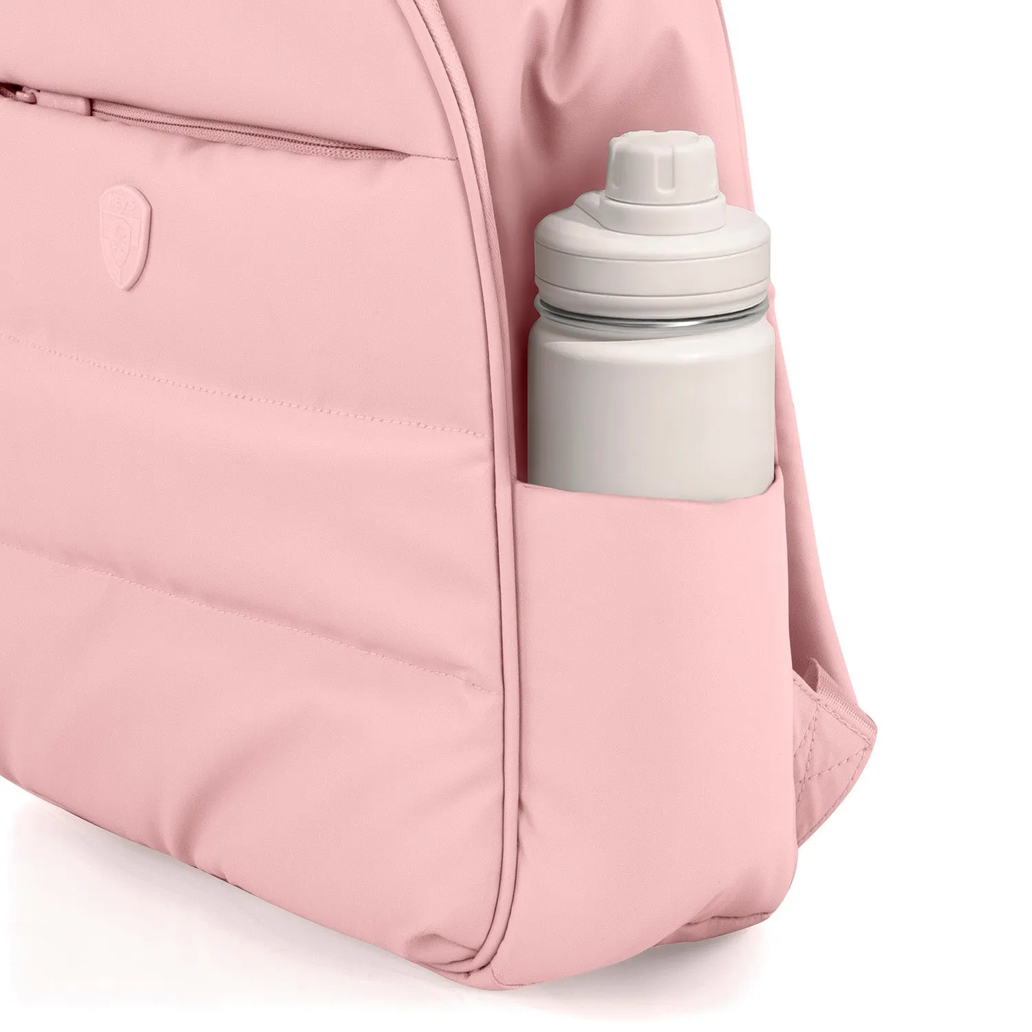 The Puffer Backpack - Rose