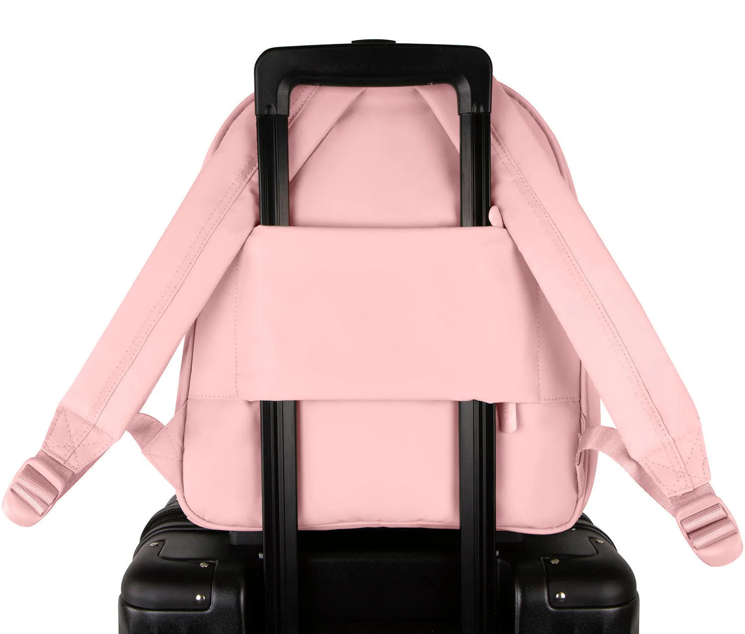 The Puffer Backpack - Rose