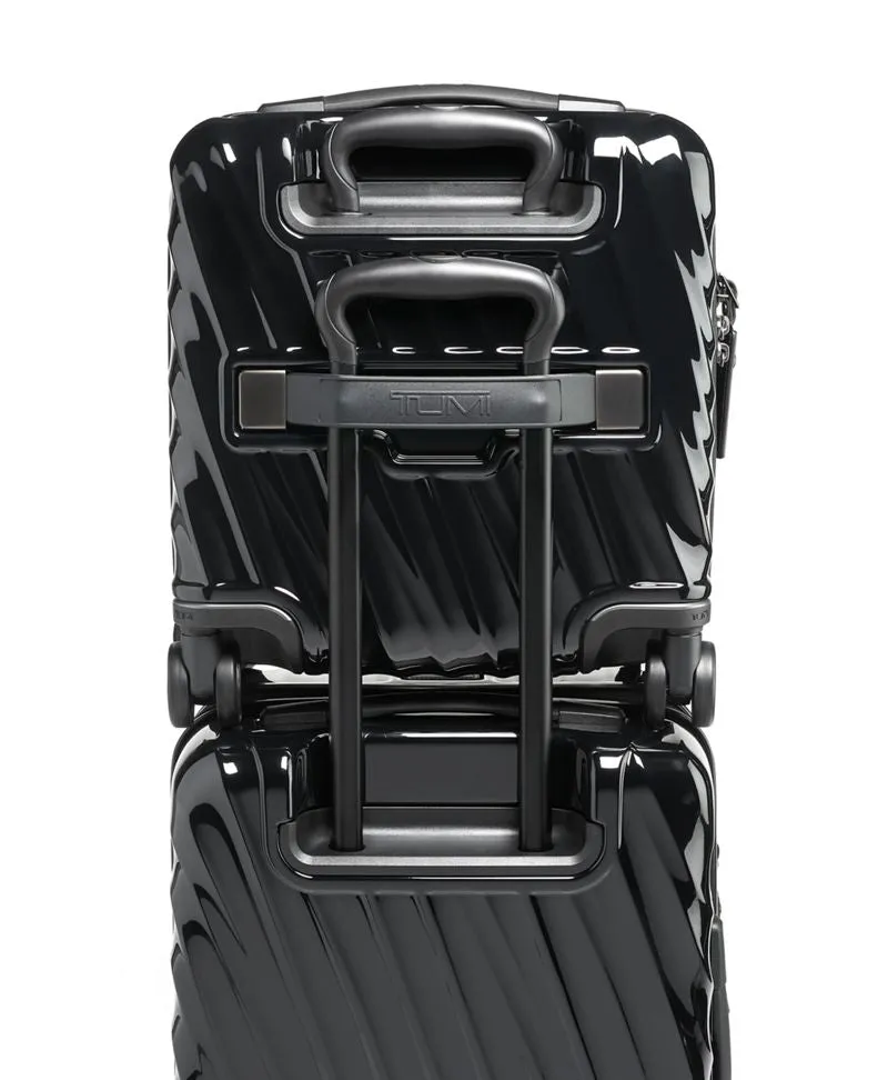 TUMI 19 Degree Small Carry-On Compact Hardsided Spinner Zippered Briefcase (Black)