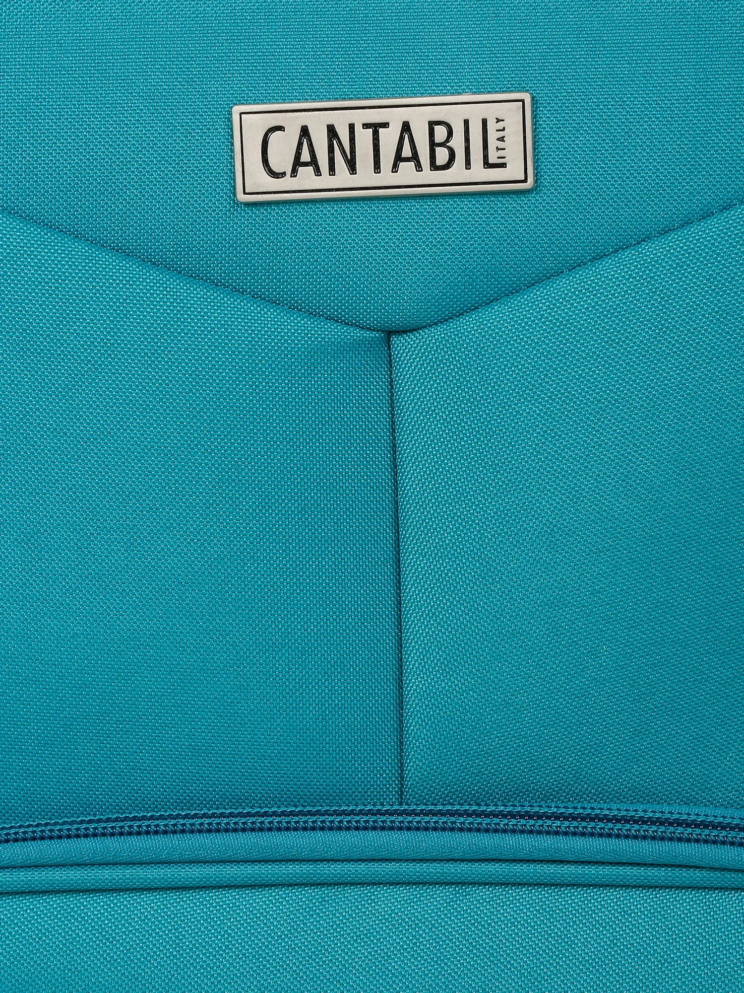 Unisex Teal Fashion Soft Luggage Trolley Bag