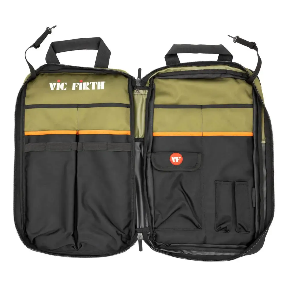 Vic Firth Professional Stick Bag Green/Black