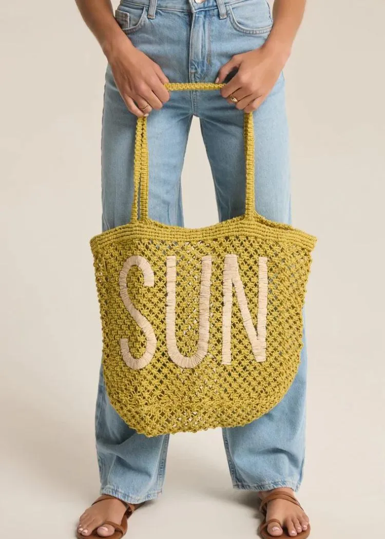 Z Supply Summer Tote Bag- Sunshine