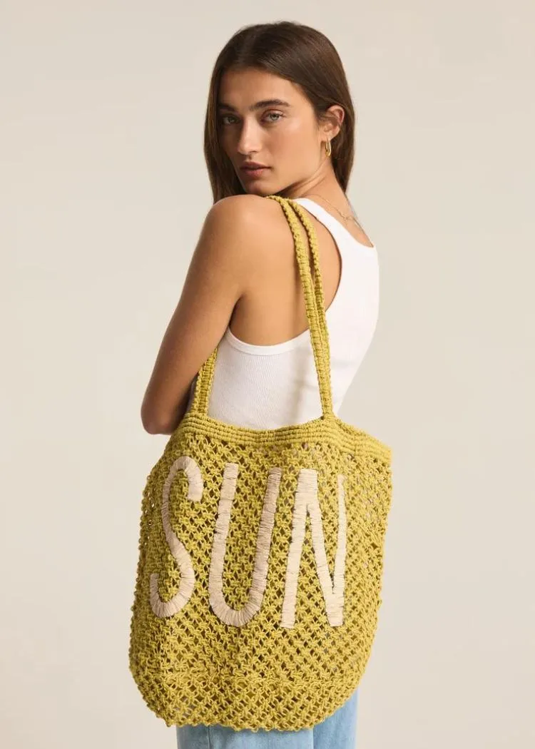 Z Supply Summer Tote Bag- Sunshine